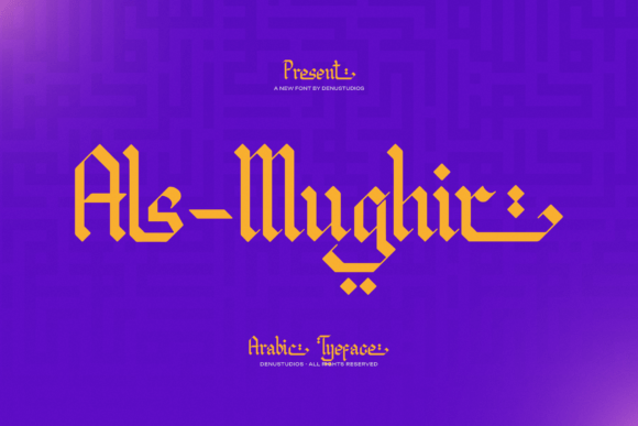 Al Mughir: A Display Typeface That Elevates Editorial Design