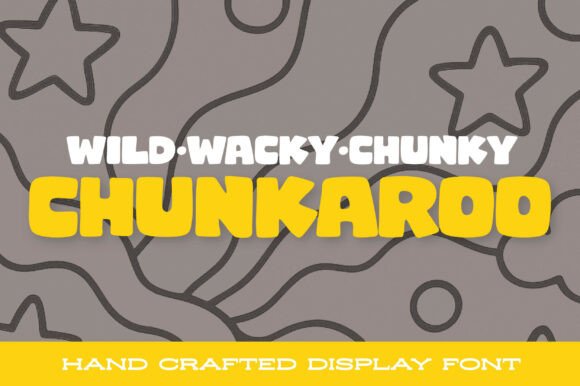 Chunkaroo Font: Bold Display Typography for Web Design