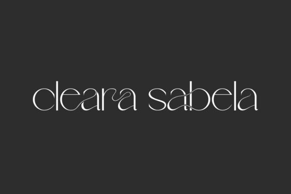Cleara Sabela Font: Elevating Digital Brand Layouts