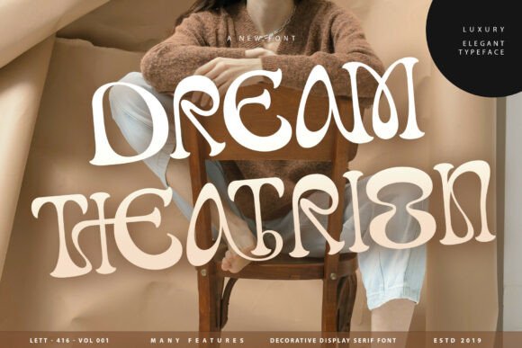 Dream Theatrion Font Review: A Luxurious Display Serif