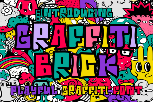 Graffiti Brick Font Review: Urban Energy for Brand Identity