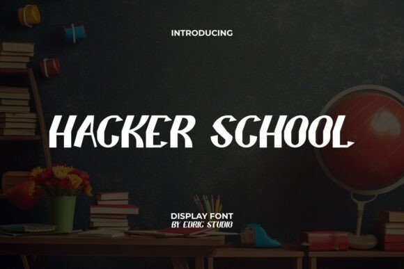 Hacker School Font Review: A Techno Typeface for Branding