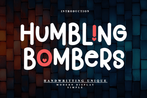 Humbling Bombers Font: A Designer’s Branding Test