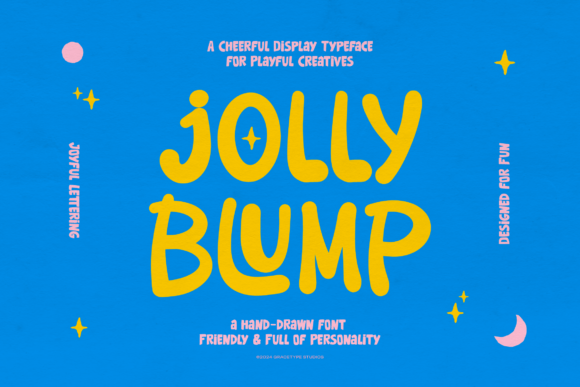 Jolly Blump: A Cheerful Display Typeface That Boosts Campaign Energy