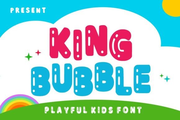 King Bubble Font: Playful Display Type for Digital Campaigns
