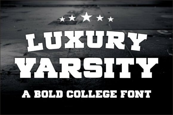 Luxury Varsity Font: Elevating Editorial Layouts