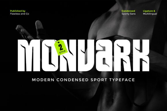 Monvark: A Bold Condensed Font for Dynamic Editorial Design