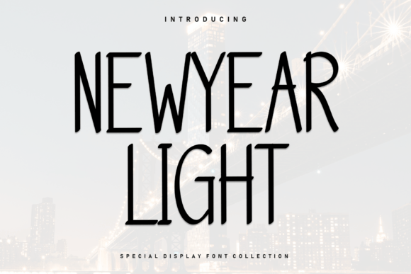 Newyear Light Font: Handwritten Charm for Makers
