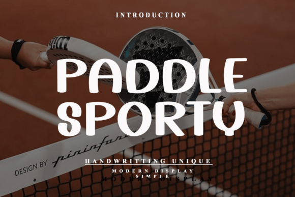Paddle Sporty Font Review: Bold Display Type for Branding
