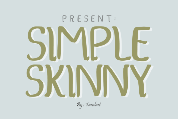 Simple Skinny Font: Airy Elegance for Editorial Design