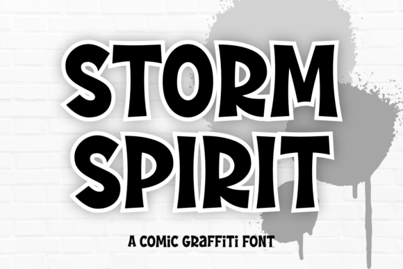Storm Spirit Font: Bold Branding for Small Business