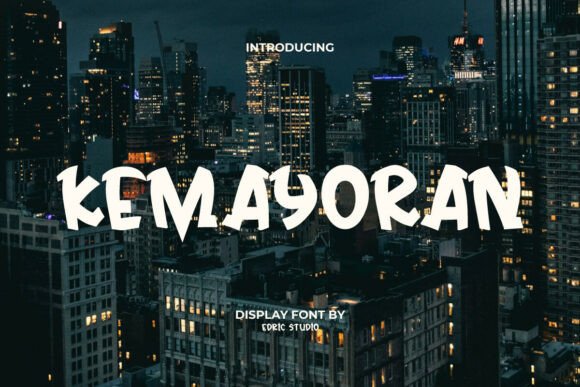 Testing Kemayoran Font for Urban Brand Identity Projects