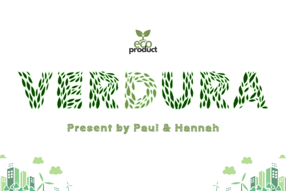 Verdura Font: Organic Display Typography for Digital Campaigns