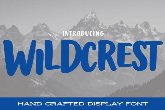 Wildcrest Font: Bold Display Type for Digital Campaigns